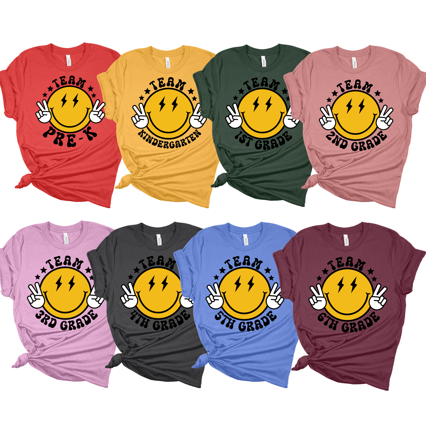 Retro Happy Face Grade Level