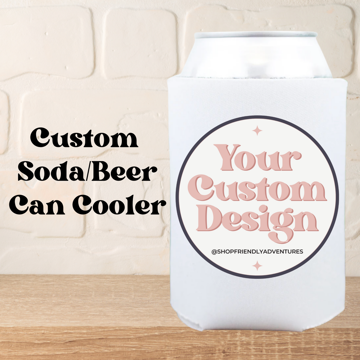 Custom Personalized Soda/Beer Can Cooler