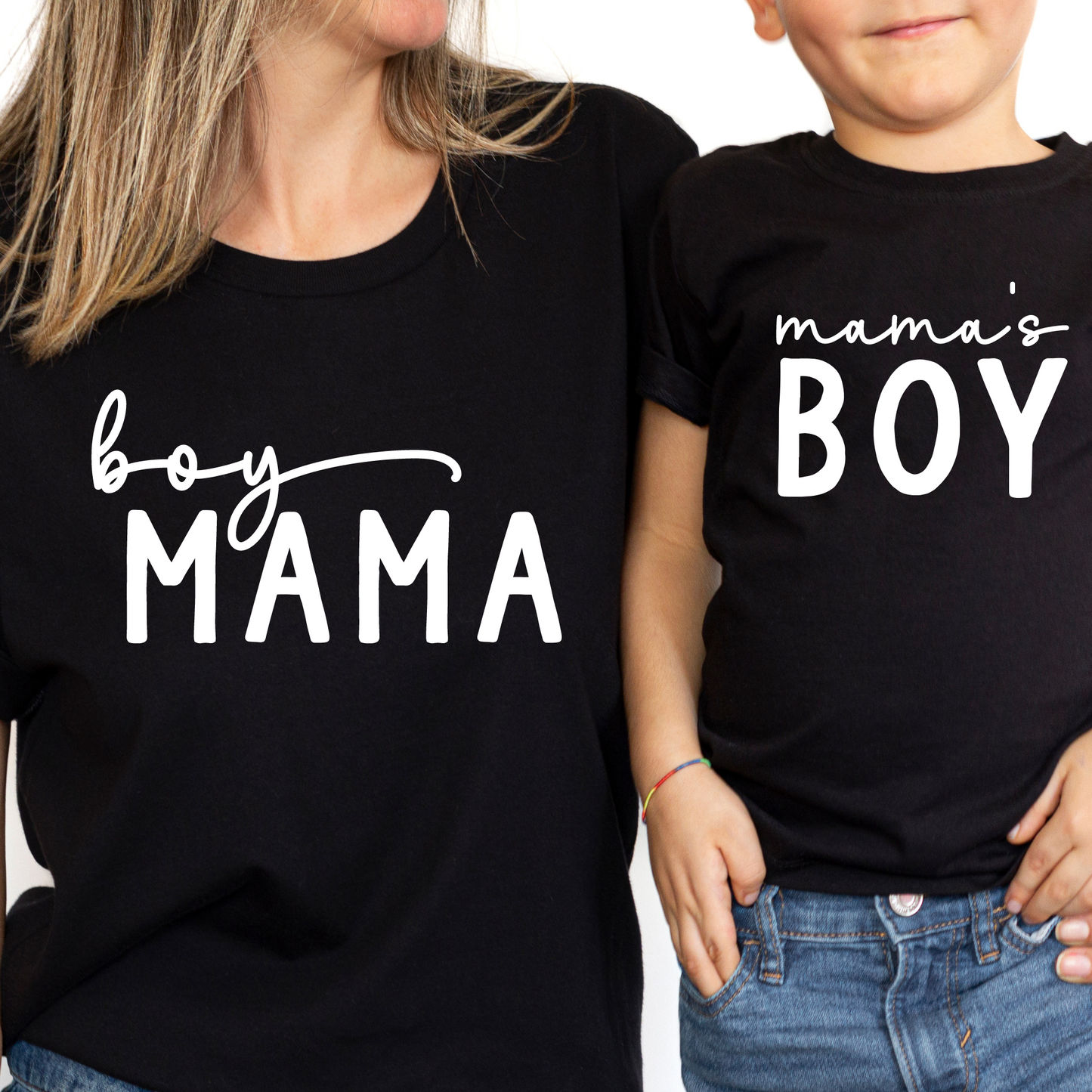 Boy Mama + Mama's Boy - Matching Shirt | Sweatshirt
