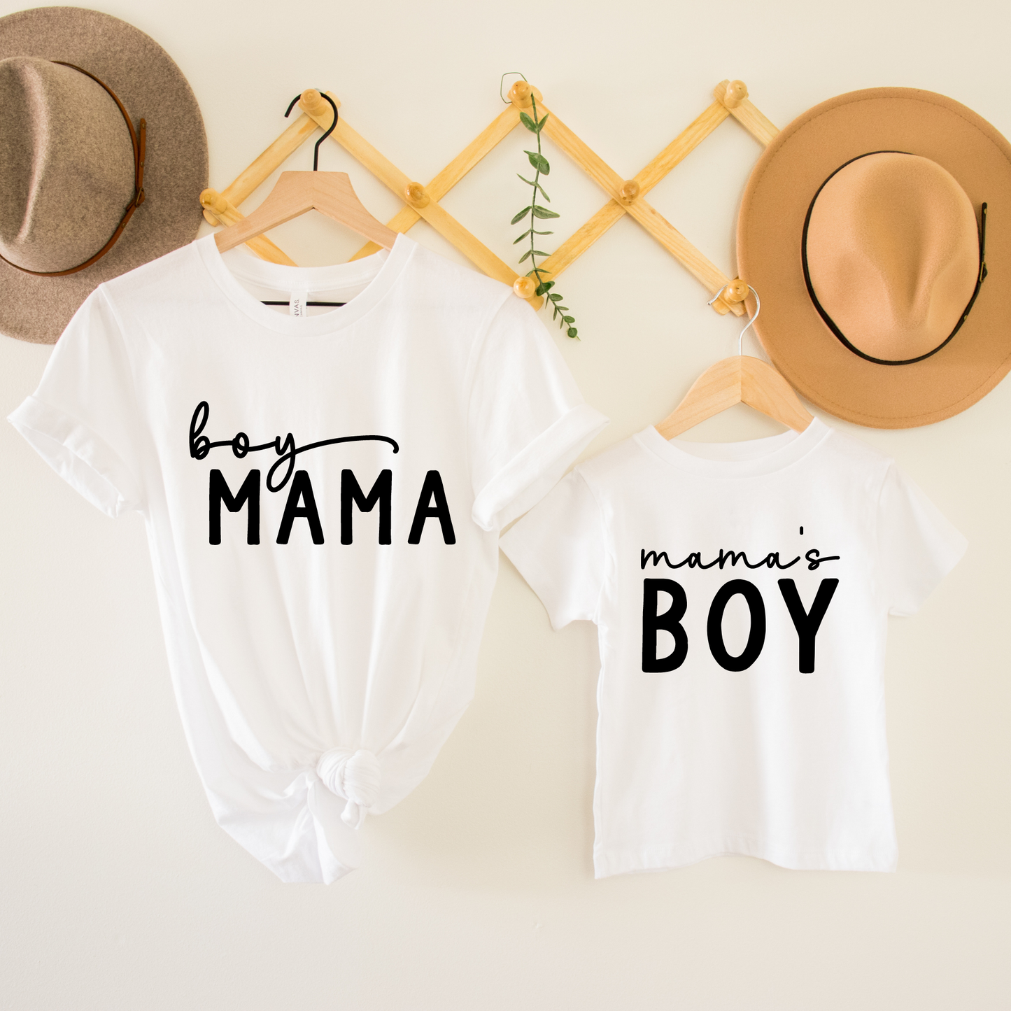 Boy Mama + Mama's Boy - Matching Shirt | Sweatshirt