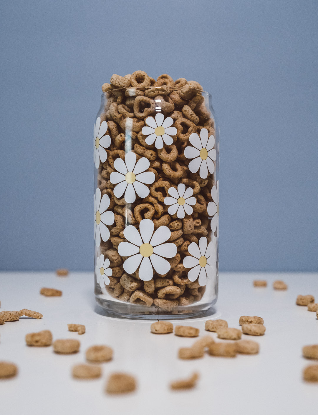 Daisy Beer Can Glass