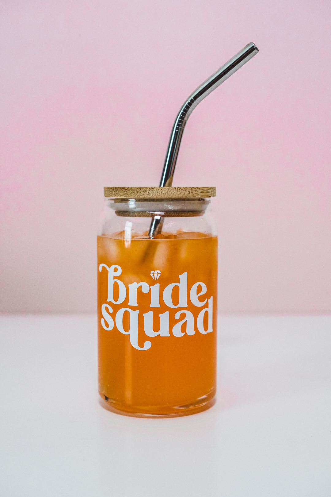 Bride Squad - Beer Can Glass