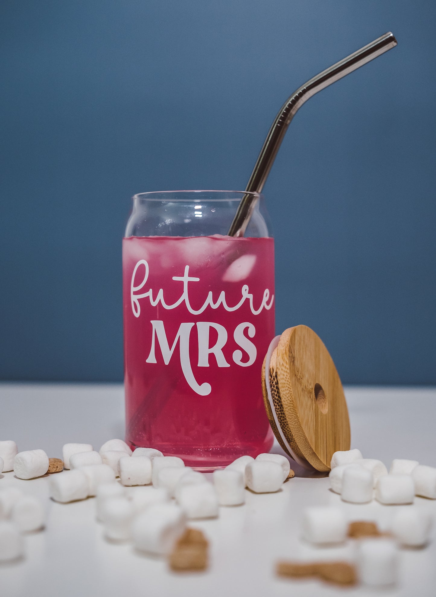 Future Mrs. - Beer Can Glass