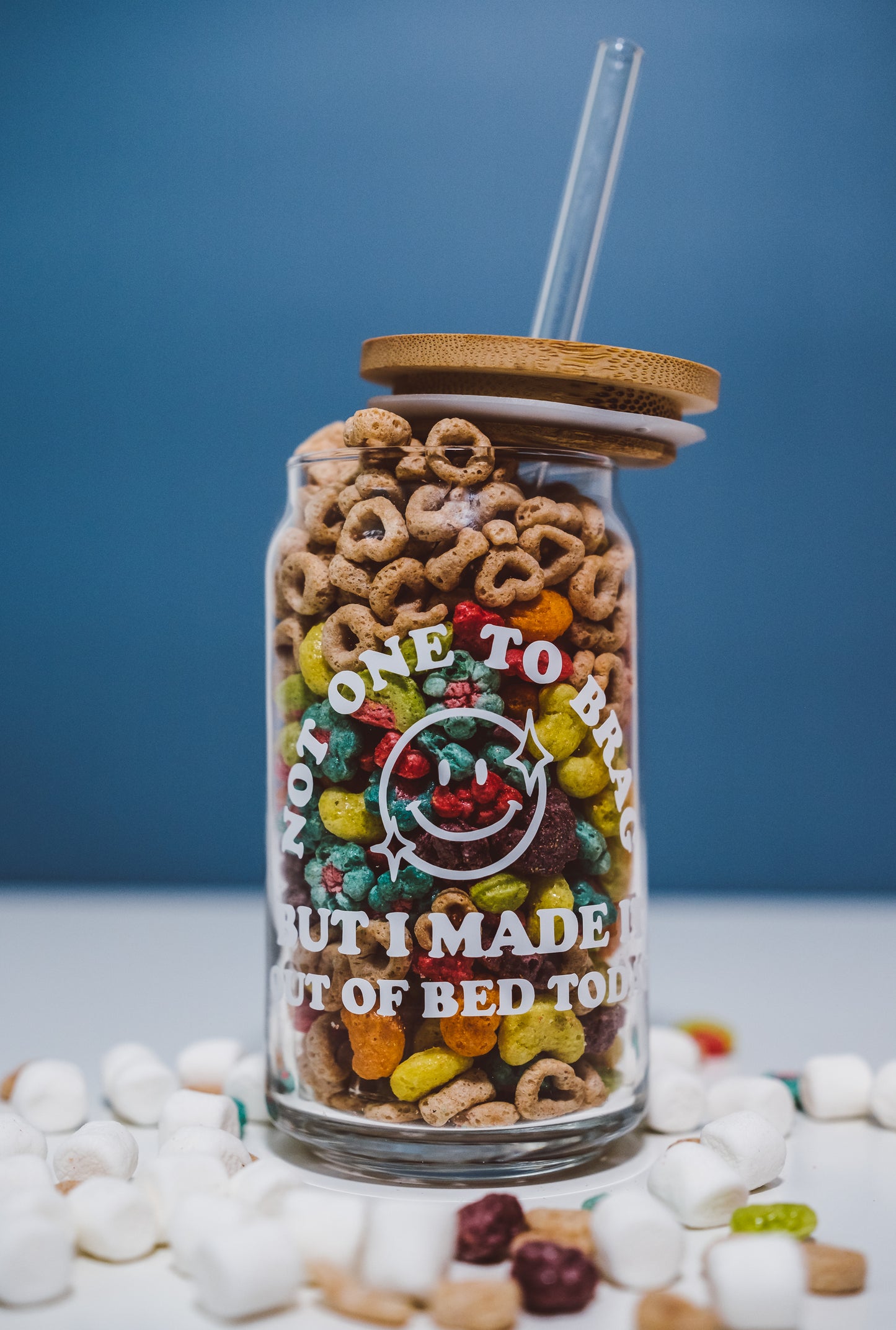 Not One To Brag - Beer Can Glass