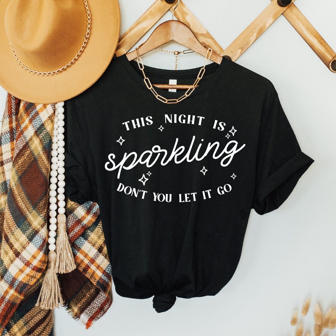 "Night Is Sparkling" Shirt | Sweatshirt